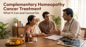 Complementary homeopathy cancer treatment consultation at Viraj Veda Healthcare Amritsar