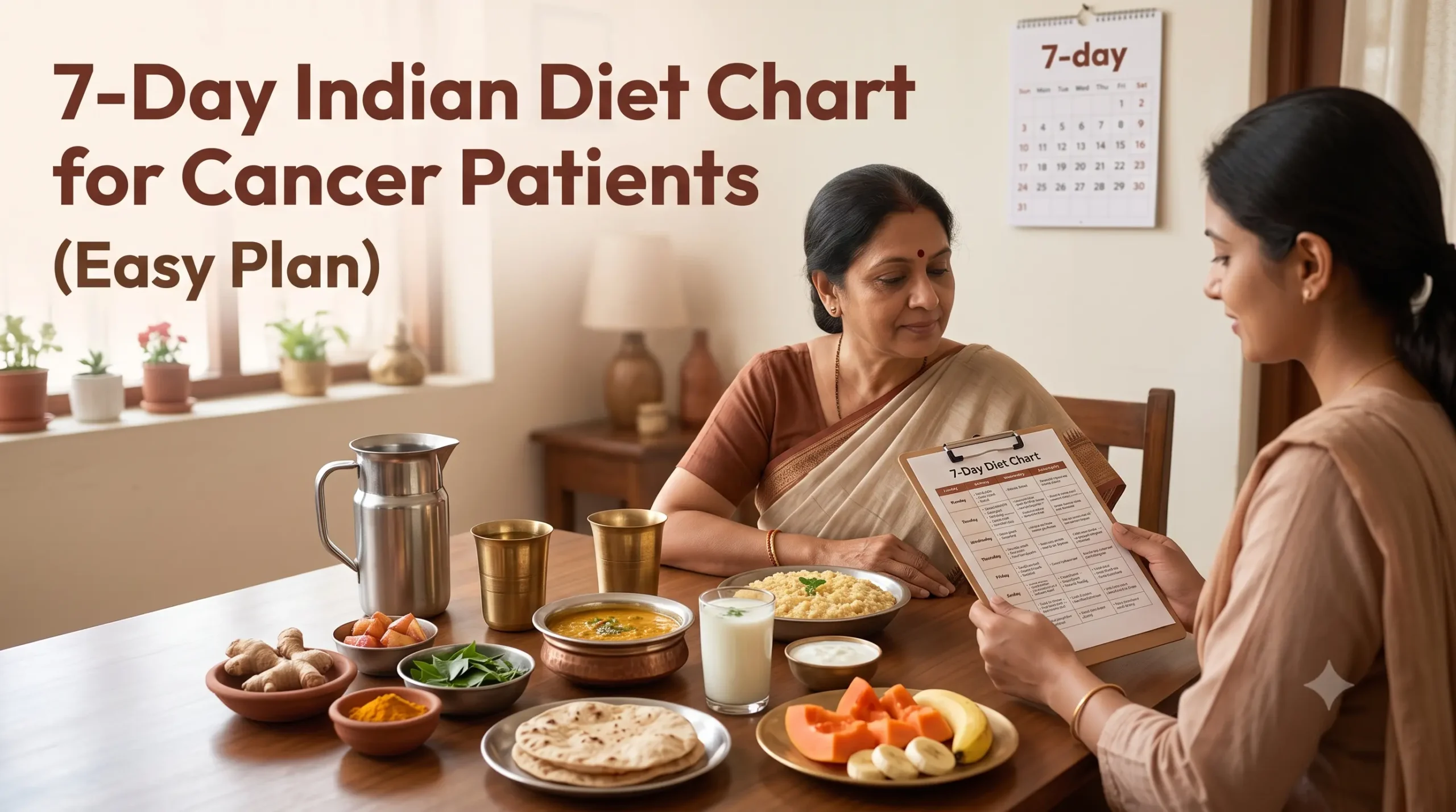 diet chart for cancer patients