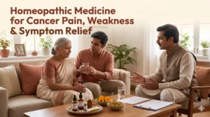 Homeopathic medicine for cancer pain and weakness support at Viraj Veda Healthcare Amritsar